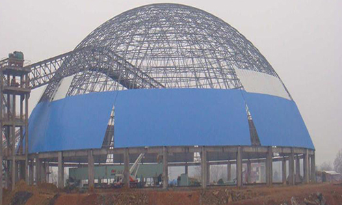 湖州螺栓球网架加工的注意事项